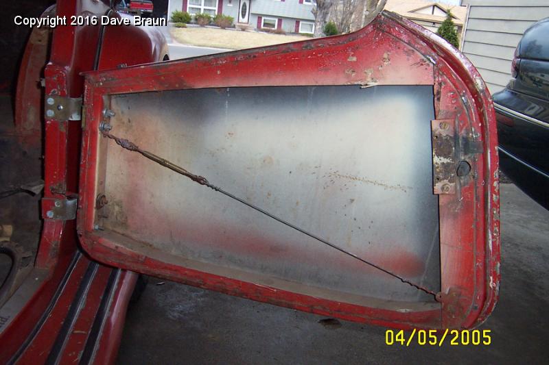 MGTD15470/Tub and Wings/Doors/Aircraft quality door brace